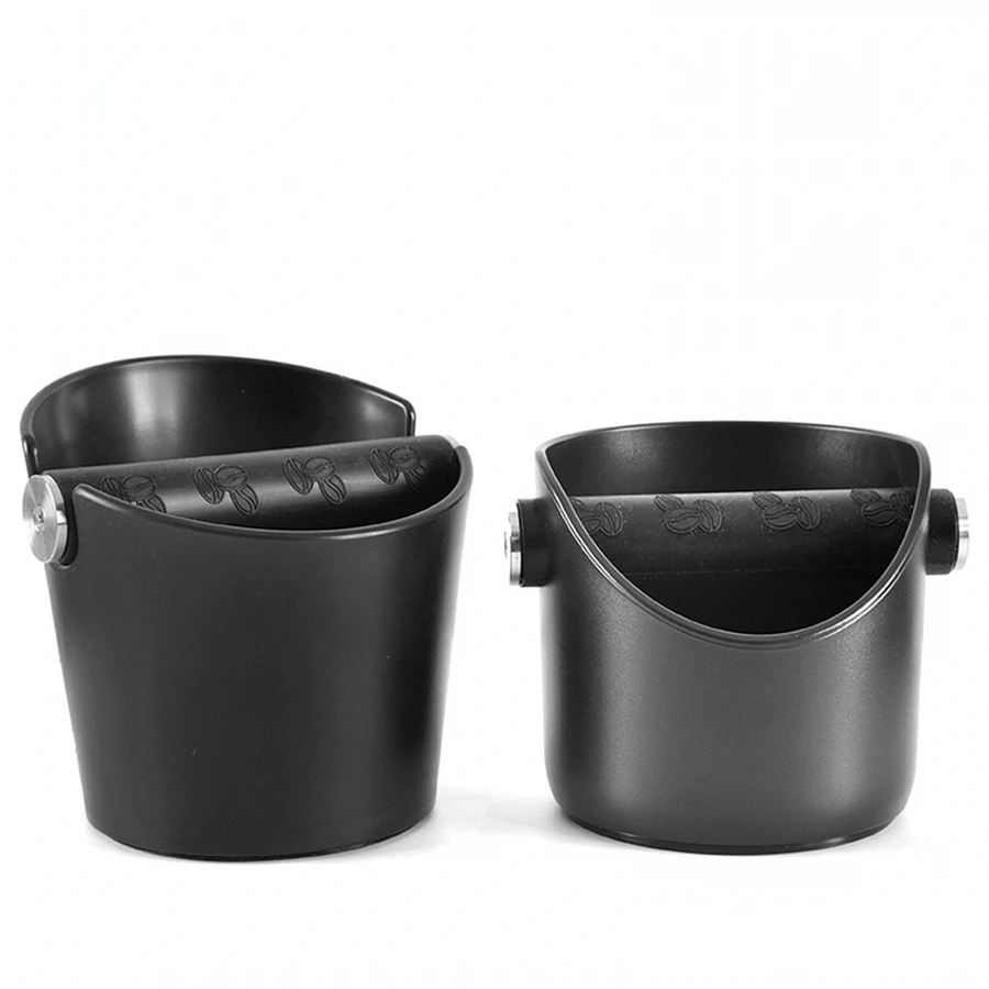 

ABS Mini Espresso Coffee Knock Box Container with Rubber Bar for Coffee Machine