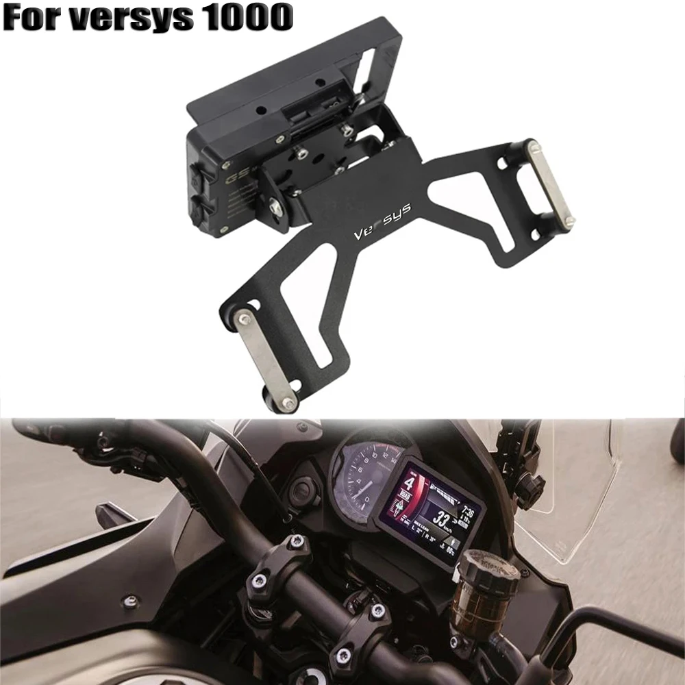 

For versys 1000 New Motorcycle Mobile Phone Holder Mobile GPS Bracket Kit for kawasaki for versys1000 2019 2020 GPS
