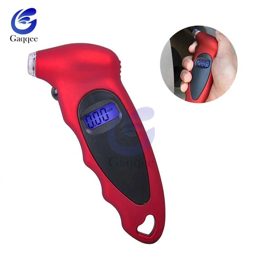 New Auto Car Tire Pressure Gauge Tire TG105 Air Pressure Tester Mini Keychain Style Digital Portable High Accuracy With Battery