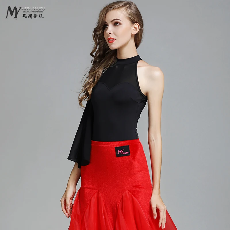 Nieuwe Latin Salsa Cha Cha Rumba Ballroom Dans Jurk Top MY779