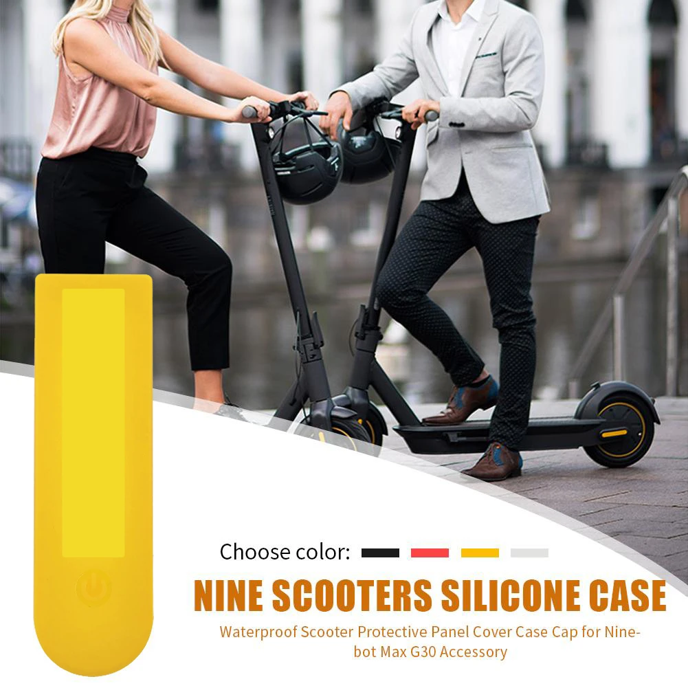 Max G30 Dashboard Display Silicone Case For Ninebot KickScooter G30 G30D Electric Scooter Waterproof Dirt-resistant Panel Cover