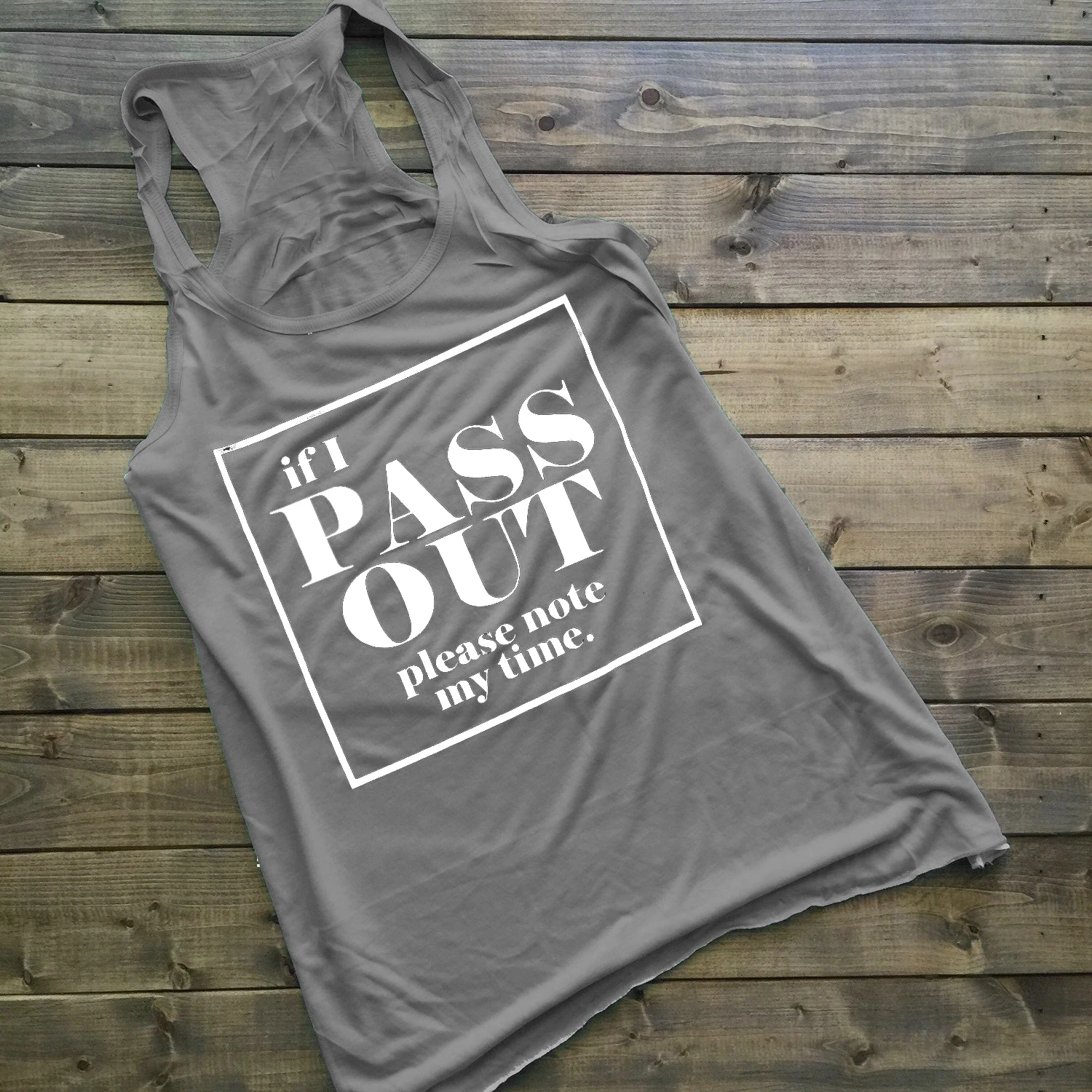 Vest Undershirt If I Pass Out Workout Womens Grunge Tumblr Sexy Funny Graphic Slogan Hipster Girl Young Street Style  Tank Tops