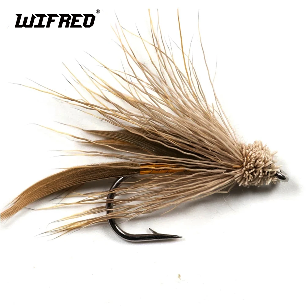 Wifreo Brown Muddler Minnow – Mosca streamer para trucha - imagen 2