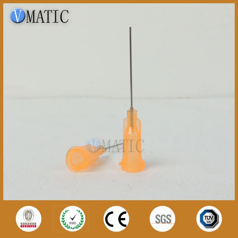 

Free Shipping 100Pcs 1'' Glue Dispensing Needle 23G Aluminium Mount S.S Needle Length 25.4Mm 1 Inch Dispenser Needle