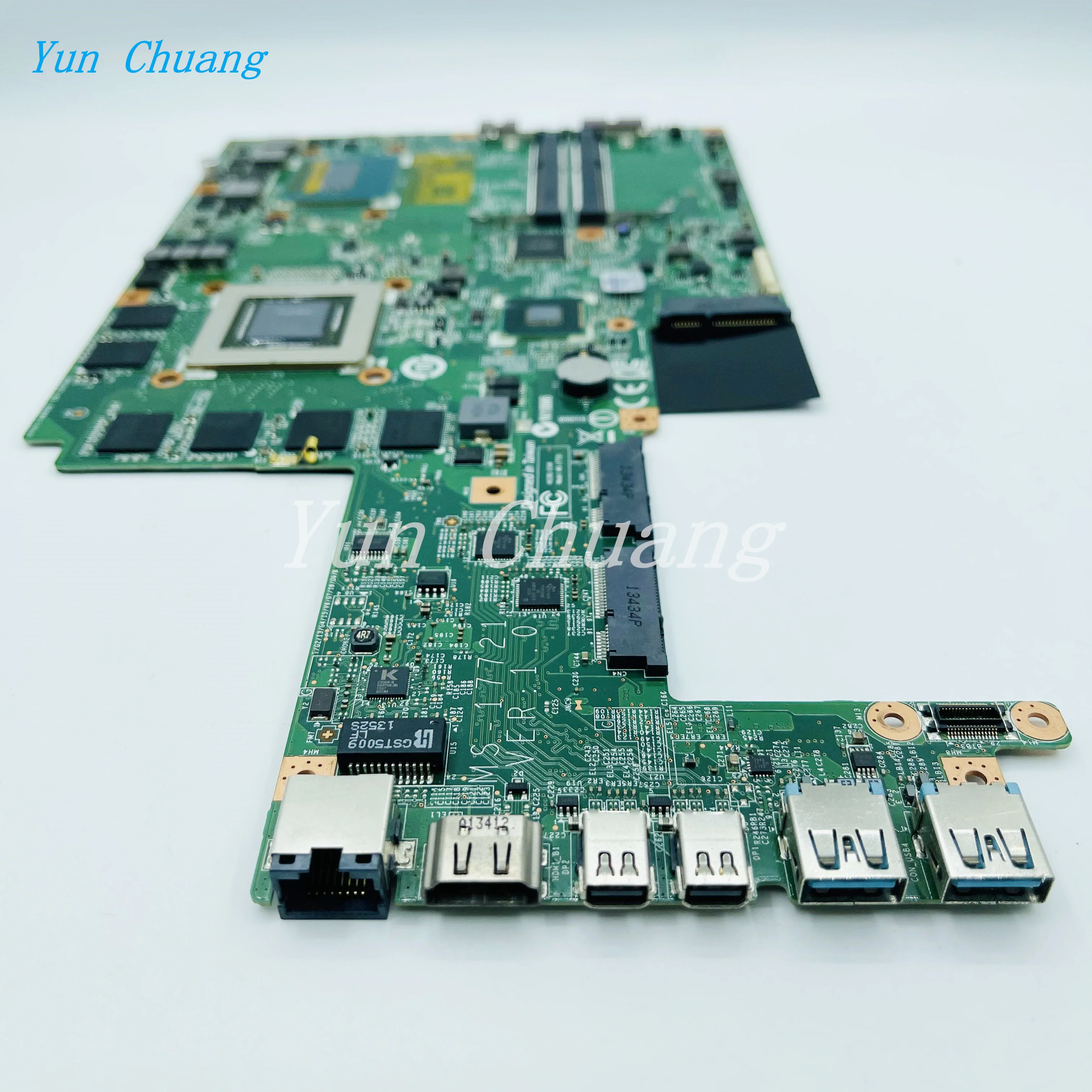 MS-17721 VER:1.0 Motherboard For MSI GS70 Laptop motherboard