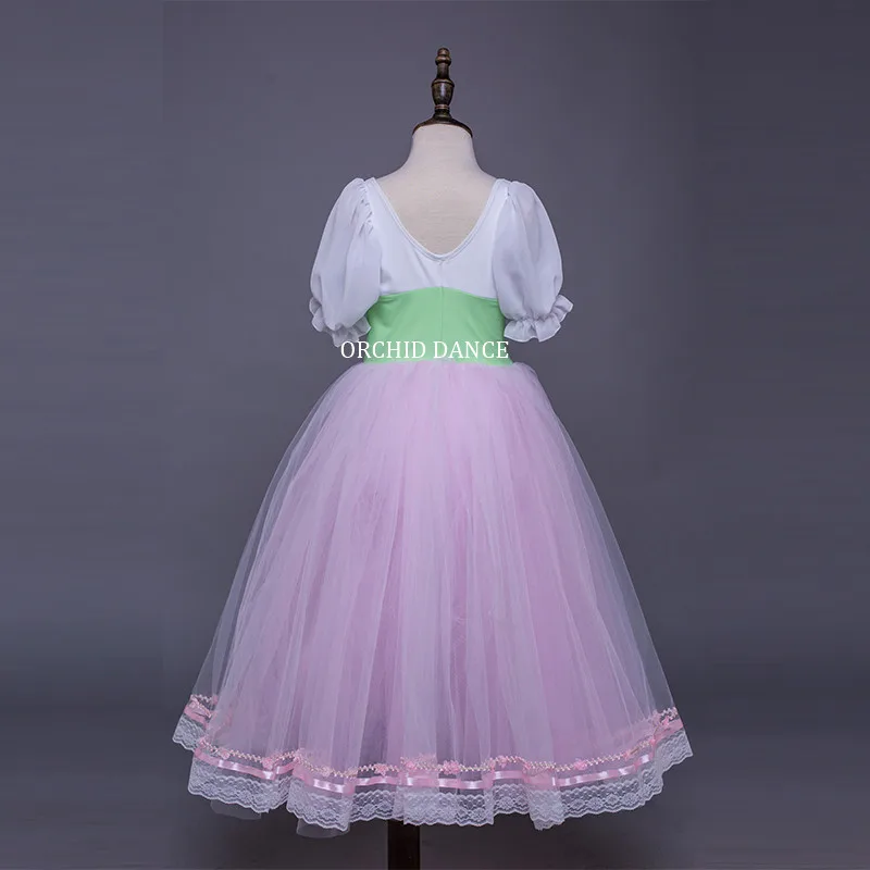 High Quality Cheap Girls Performance Maid Ballet Tutu Dress Long Ballet Costume