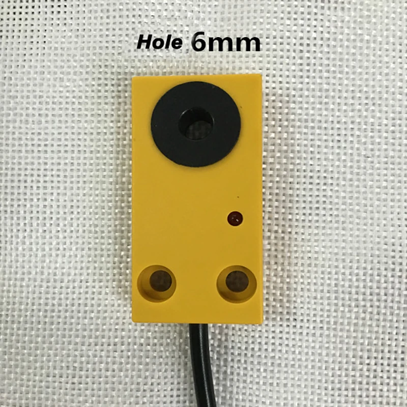 2pcs Circular proximity switch for metal objects 6mm NPN PNP NO NC Option high quality ring proximity switch