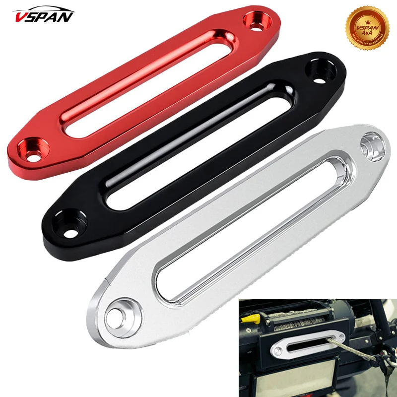 

Free Shipping Universal 10" Aluminum Hawse Fairlead for Synthetic Winch 12000lbs Rope Cable Wrangler 4x4 4WD SUV ATV UTV Offroad