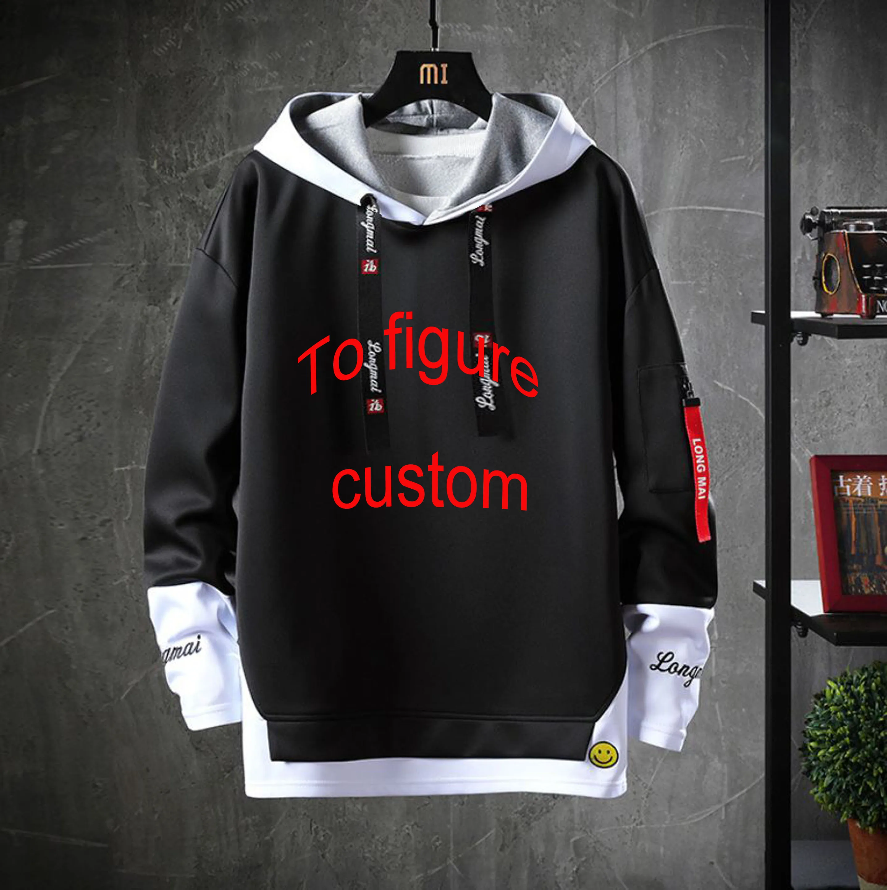 anime Digimon Adventure Hooded Teenagers cartoon Costume Unisex Casual Fake Two-Piece Hoodies Sweatshirt jacket coat