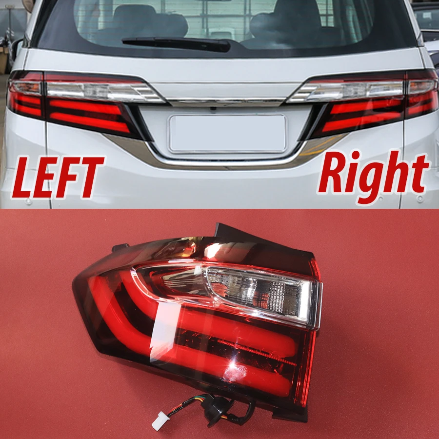 1Pc Car Rear Bumper Inner/Outer Tail Lamp Tail Light For Honda Odyssey 2015 2016 2017 2018 2019 2020 Gasoline Version Tailamp