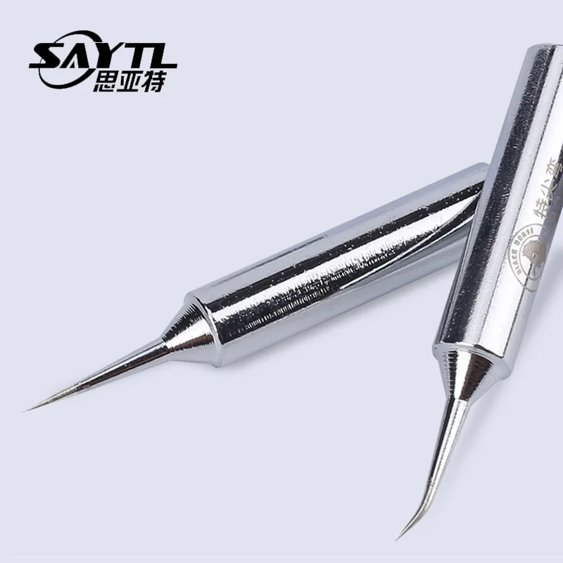 SAYTL Sharp Solder Iron Head Tips 900m-T Welding Tool Replacement Soldering Bit Welding Tool For DIY Rework Replacement for 936