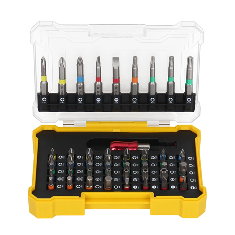 

50PCS multi-purpose precision S2 material hex screwdriver head group electric start combination electric starting group batch se