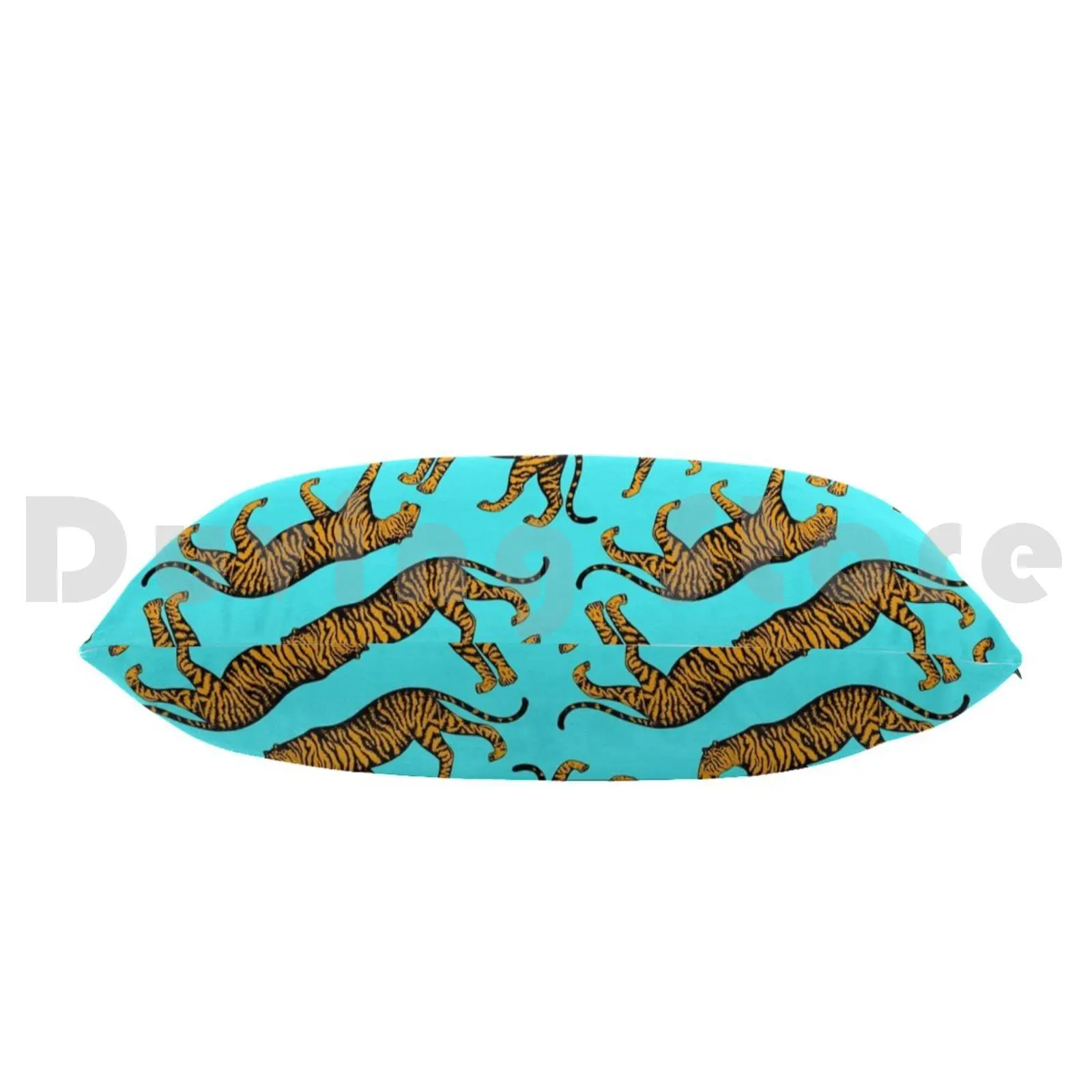 كيس وسادة النمور (القليب والقطيفة) مطبوع 50 × 75 نمر النمر Panthera Tigris Panther Panthera Feline #3