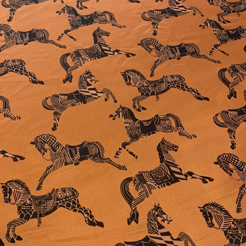 5 colori moderni Jacquard tessuto cavallo tessuto divano cuscino borsa biancheria da letto biancheria da letto casa soggiorno tappezzeria larghezza