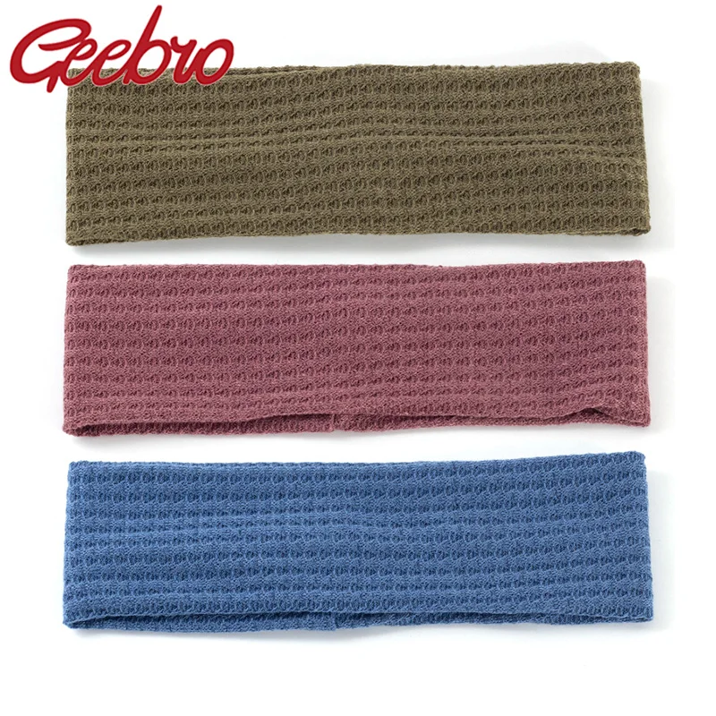 Handmade Women Hairband Daily Fashion Headbands Concise Texture Design Candy Color For Girls Hair Accessoriess Solid Headress