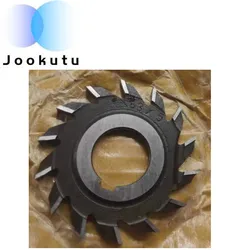 Diameter 80mm HSS Three Sided Indexable Disc Saw Milling Cutter Thickness 4-22mm Face Milling Cutter