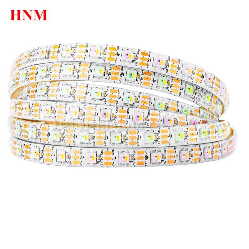 1m/5m DC5V 4 Color in 1 SK6812 LED Strip RGBW+NW/CW/WW Pixel Light TV Tape 60LEDs/m Addressable Similar WS2812B IP20/IP65/IP67