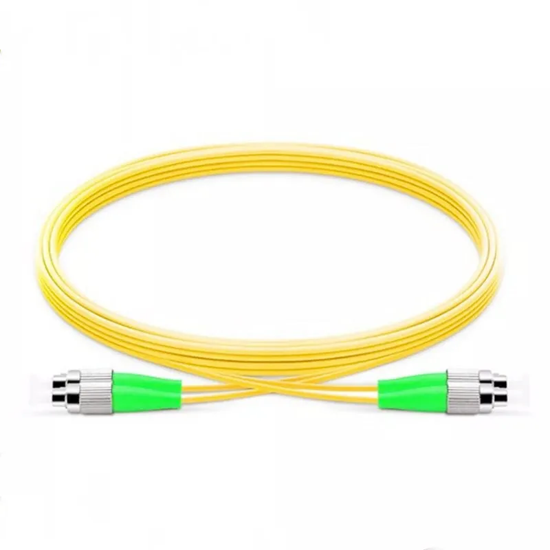 

10M-50 Meters FC/APC - FC/APC Fiber Patch Cord FTTH Duplex Single Mode Cable 9/125 Length OR Other Connector Can BE Customized