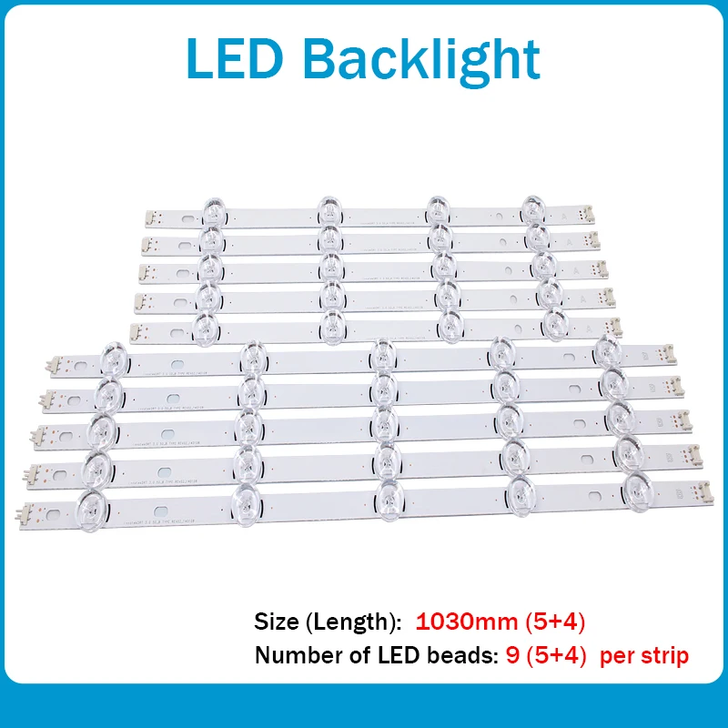 New 10pcs LED backlight 50LB6300 50LF6000 50LF6300 INNOTEK DRT 3.0 50inch A/B 6916L-1982A 6916L-1983A drt3.0 50