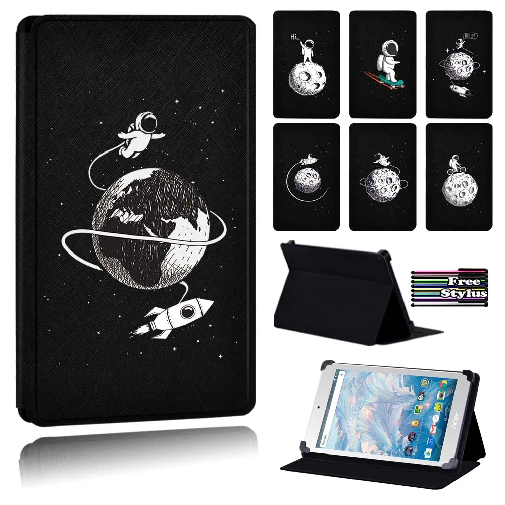 For Acer Iconia One 7 B1-730 HD Flip Tablet Case for Iconia One 7 B1-750/760/770/780/790 Shockproof Astronaut Series Cover Case