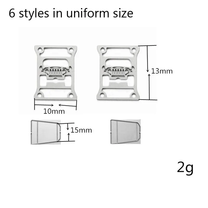 Per AXIAL SCX10 III fanale posteriore Trim fanale posteriore ombra Trim fanale posteriore in metallo ombra uomo JEEP Wrangler RC accessori per