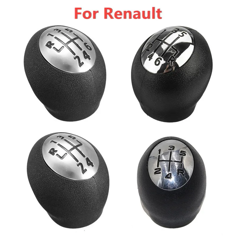 5 6 Speed Gear Shift Knob Lever Shifter Gear Stick Handball For Renault Megane/Scenic/Laguna/Espace For Vauxhall/Opel Movano