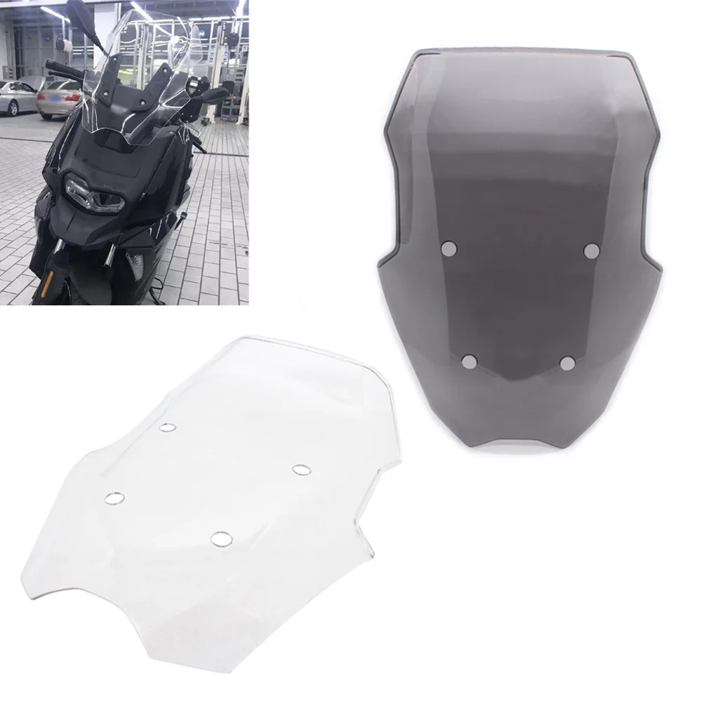 For BMW c400x 2019 2020 C400X Motorcycle Windscreen Windshield Shield Screen