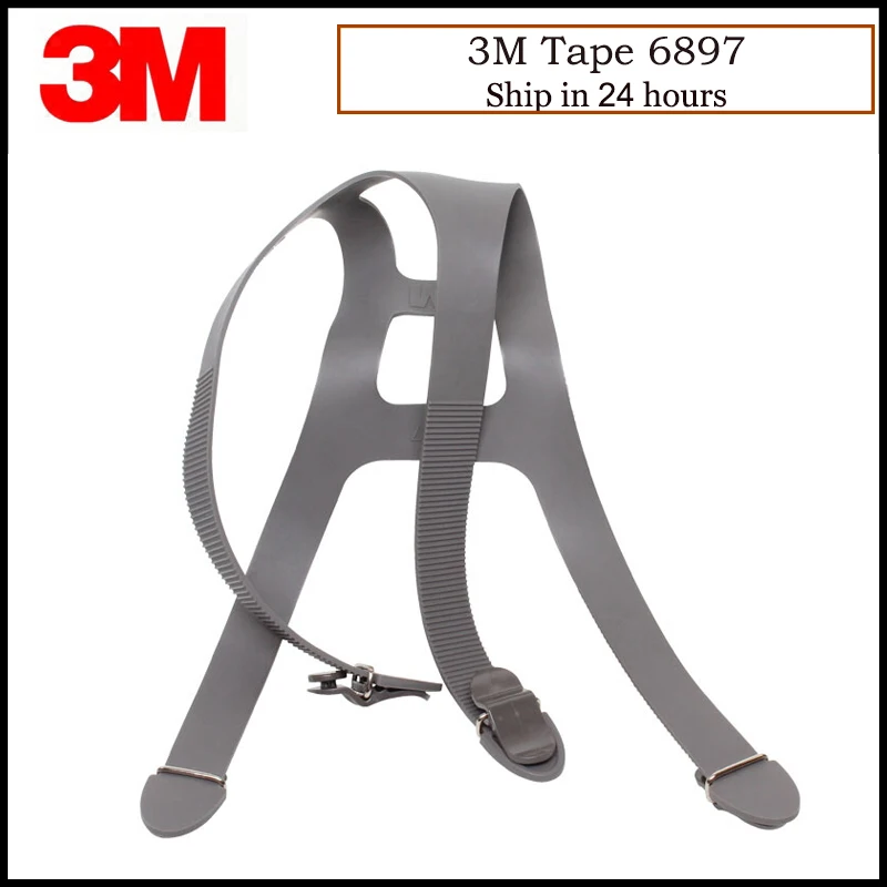 3M 6897 Headband Full Face Mask Accessories Adjustable Fit fir 6700/6800/6900 Mask LT1004