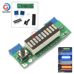 Electronic Diy Kits 3.7V Lithium Battery Display Board Capacity Indicator Module LED Power Level Tester 12V Li-ion Lipo LM3914