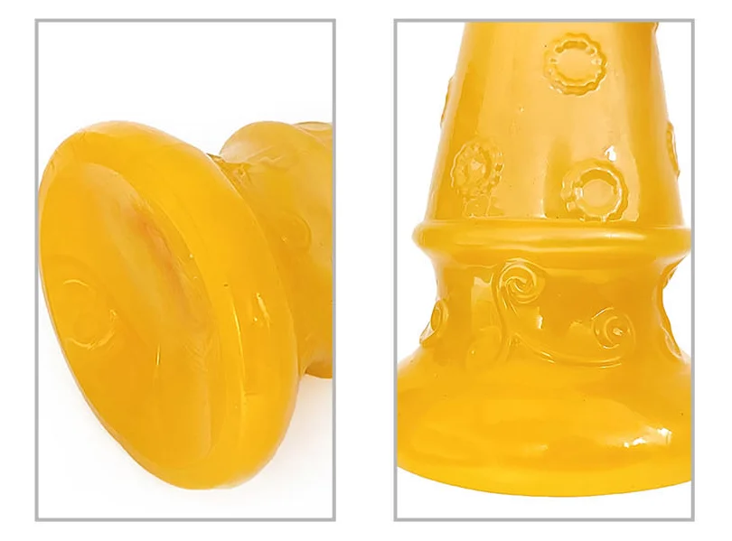 Soft Silicone Conical Shape Anal Vaginal Plug Huge Suction Cup Dildo Butt Plug SM Anus Expander Women Masturbation Sex Products