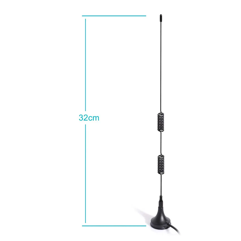 Eightwood Dual Band Ham Radio VHF UHF Antenna Handheld Two Way Radio SMA Male Aerial for Yaesu Vertex Standard Horizon Marine