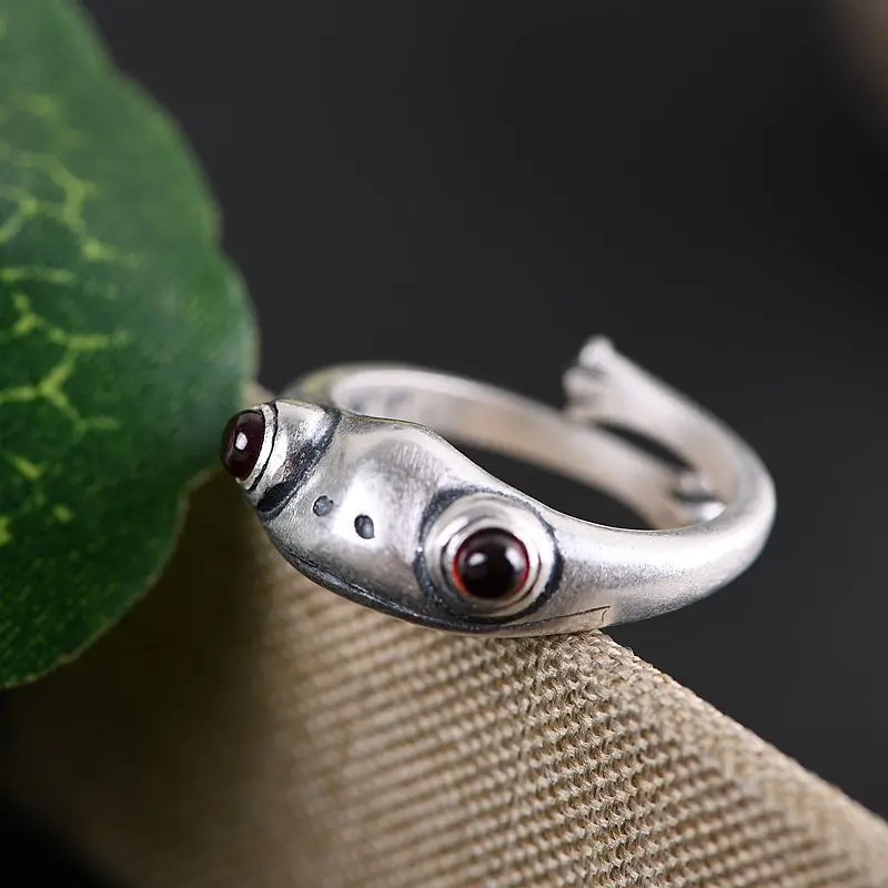 Vintage Chic Katzen-Tier-Knöchelringe für Frauen, Charmante Gothic Punk Frosch-, Hasen-, Oktopus-Offene Fingerringe, Modeschmuck – Detail 39