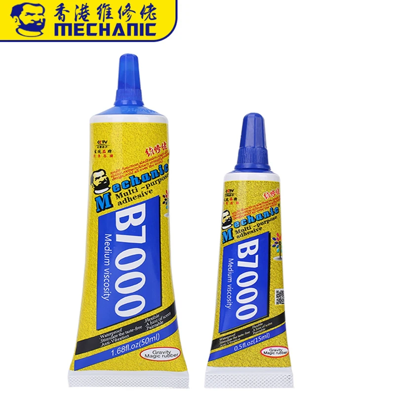 MECHANIC B7000 15/50ML Liquid Adhesive Mobile Phone Repair Adhesive Mobile Phone LCD Display Frame Sticky Glue Adhesive