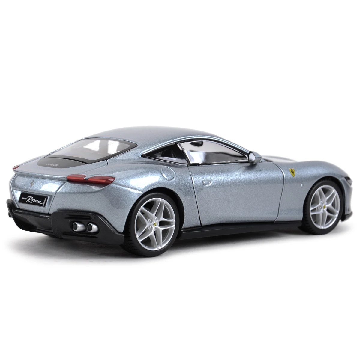 Bburago 1:24 Ferrari Roma Grey Sports Car Static Die Cast Vehicles Collectible Model Car Toys