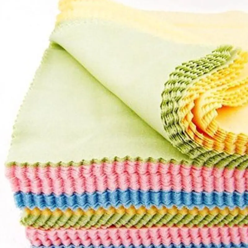 Free Shipping Microfiber Cleaning Cloths for Tablet Laptop Lens Eyeglasses Wipes Dust Washing Cloth 14*14 cm LX7942