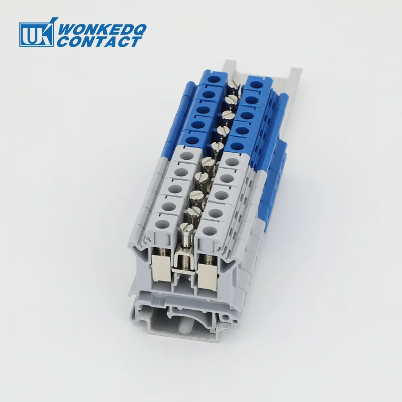FBI Series FBI10 FBI2/FBI3-20 Jumpers For UK Connector FBI 10-4/5/6/8/10/12/15 DIN Rail Terminal Block Accessories Fixed Bridge