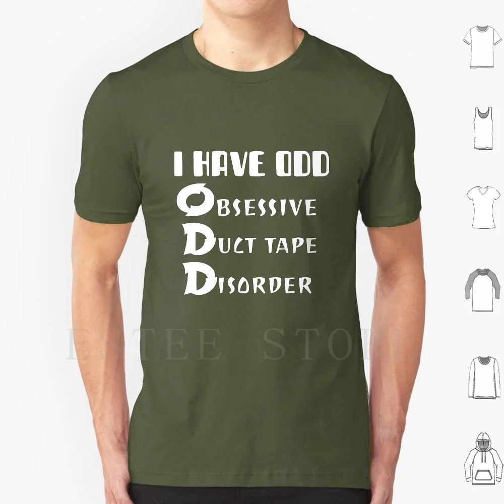 Obsessive Duct Tape Disorder T Shirt Print Cotton Obsessive Duct Tape Disorder Duct Tape Duct Tape Disorder Tape House Fix
