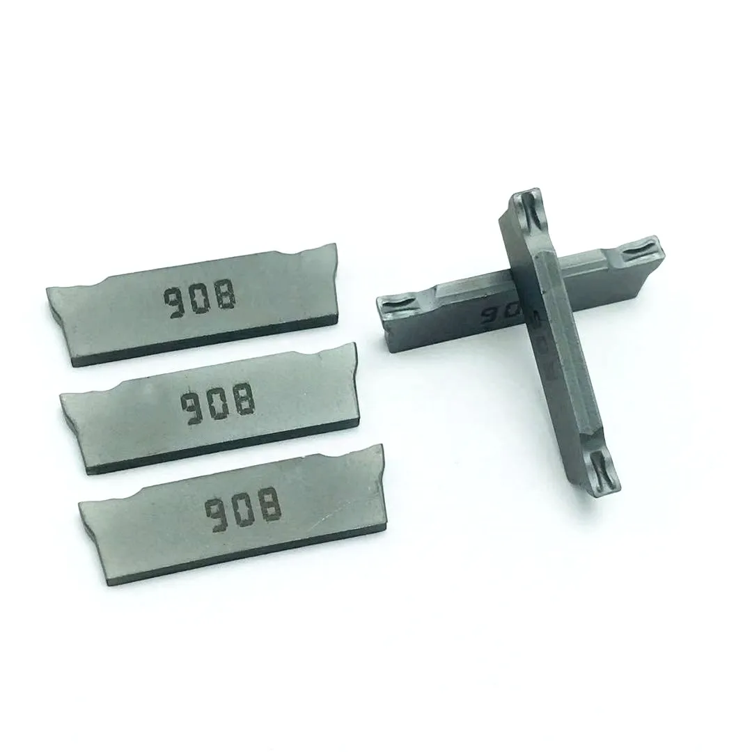 Slotting insert 10PCS DGN2002J / 2002C IC908 Carbide grooving tool DGN 2002 for lathe parts tool cutting insert