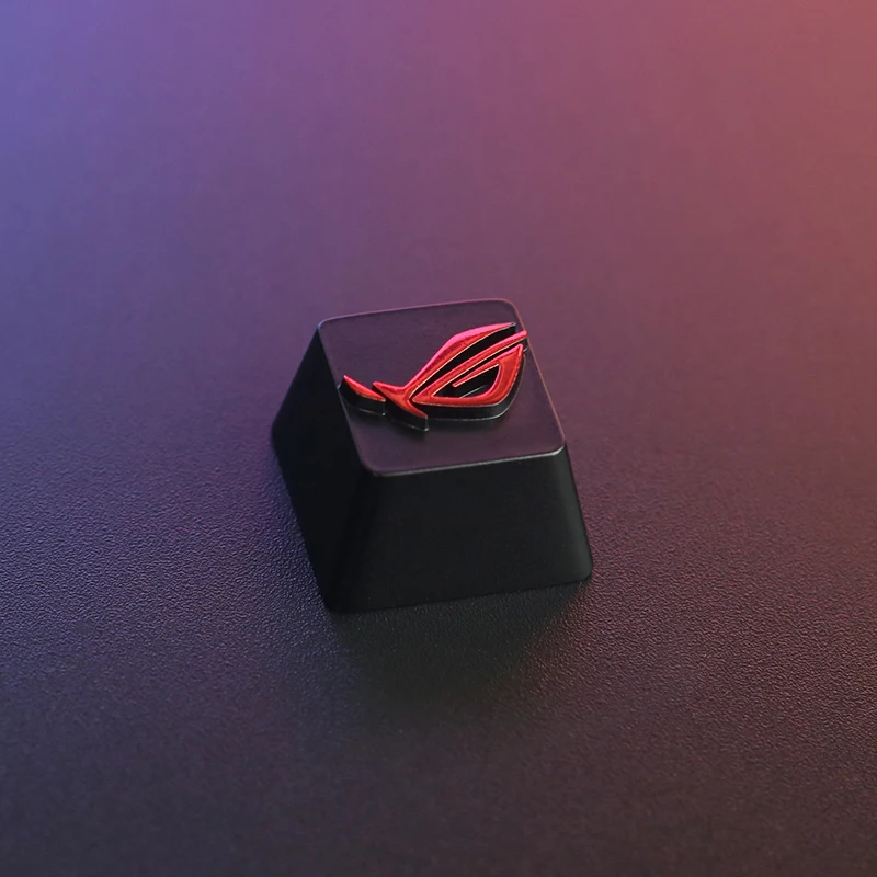 KeyStone ROG Custom Keycap - Keycap van aluminiumlegering voor mechanische toetsenborden, R4 hoogte, compatibel met Cherry MX-as