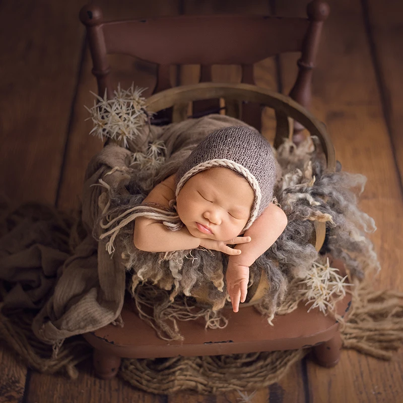 Soporte de fotografía de luna llena para bebé, sofá para bebé, asiento para posar, estación de sesión infantil, silla para recién posar, accesorio