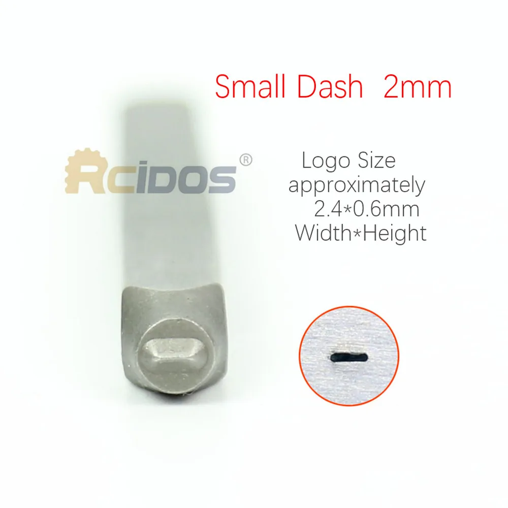 RCIDOS Dot / Dash Signature Design Stamps,DIY Bracelet/Jewelry Symbols Steel Stamp 1pcs price