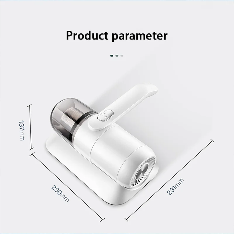 EU 1007家庭用ワイヤレスチリダニ除去剤小型UV掃除機ベッド