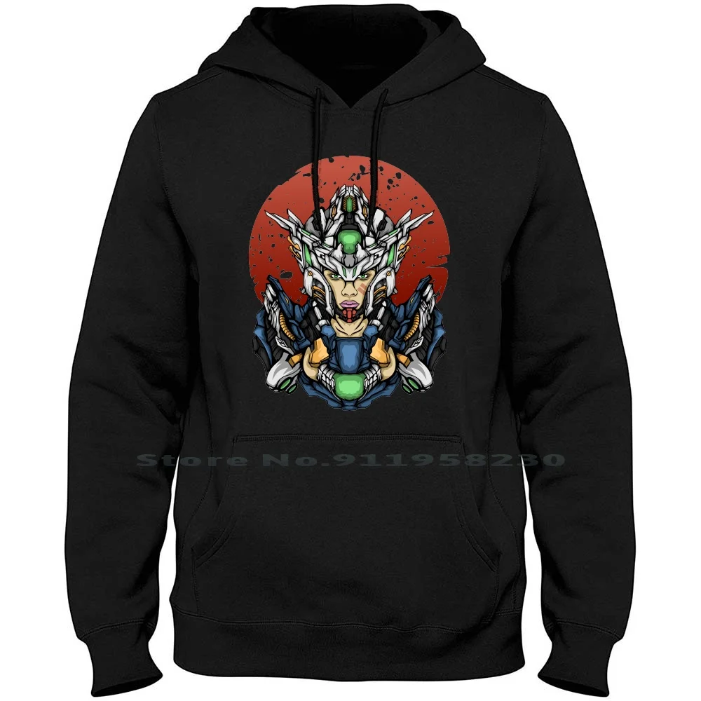 

Women In Armor Men Women Hoodie Pullover Sweater 6XL Big Size Cotton Robot Armor Arm Om Me Am