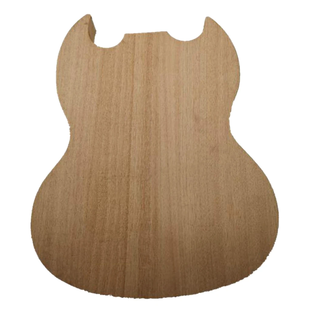 Okoume Wood Electric Guitar Body Blank Material Luthier Supply Guitar Making Kit