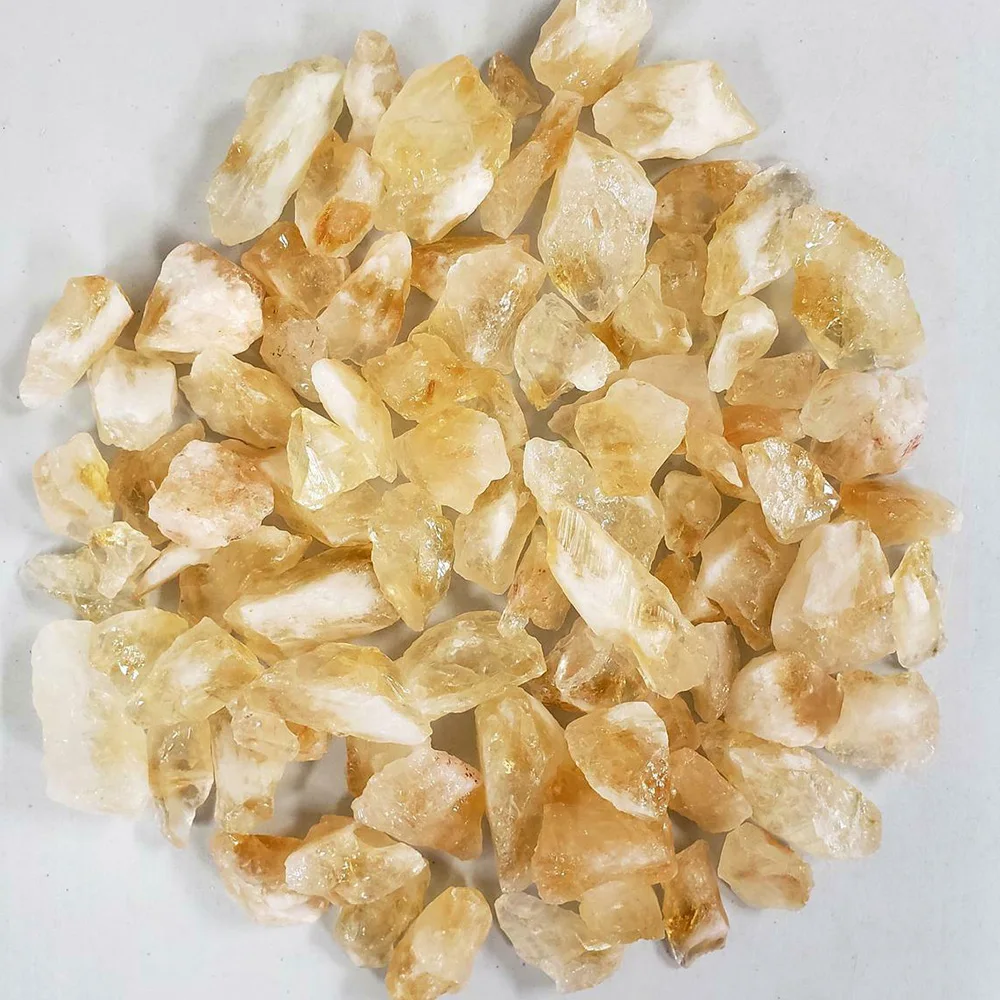 Citrine Crystal Chunks Raw Citrine Bulk Healing Crystals 50/100g