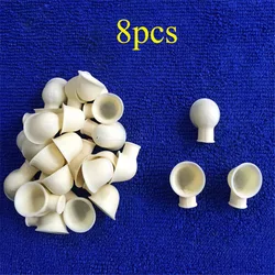 8PCS Resin Vent Pipe 20*8*15mm Miniature Ventilation Tube Simulation Ventiducts Handmade Spare Parts for RC Electric Boat Model