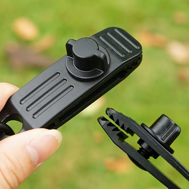 10pcs outdoor tent clip canopy tent awning windproof fixed buckle plastic clip buckle wind rope buckle shark clip