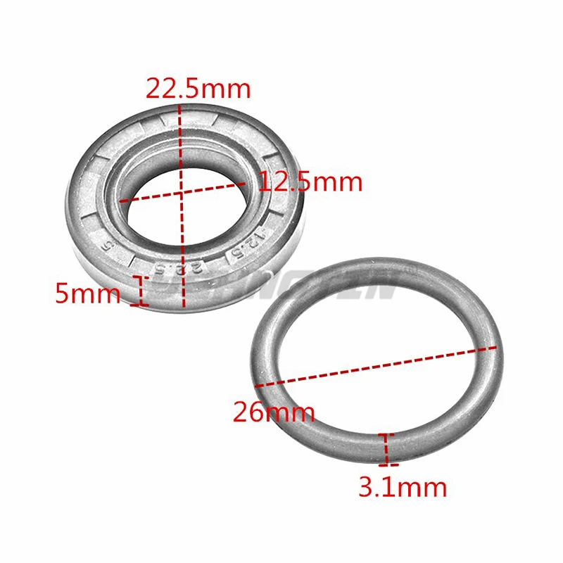 OEM 30110-PA1-732 30130-PC6-003 Oil Distributor O-ring Seal Kit 30110PA1732 For Honda Odyssey Accord CR-V CRX Ref BH3888E