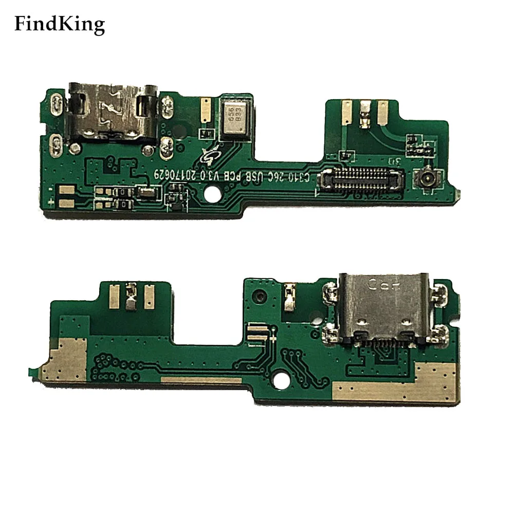 Original USB Charging Board Dock Flex Cable For Umidigi Umi Crystal Charging Board USB Board Charge Port Board