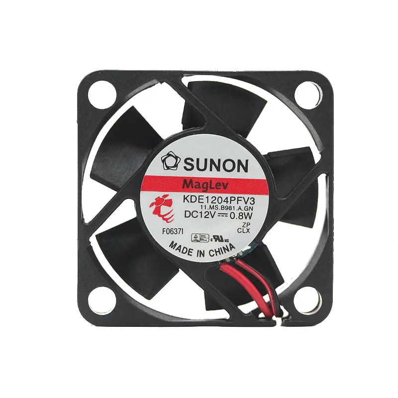 

SUNON KDE1204PFV3 11.MS.B981.A.GN DC 12V 0.8W 40x40x10mm 2-Wire Server Cooling Fan